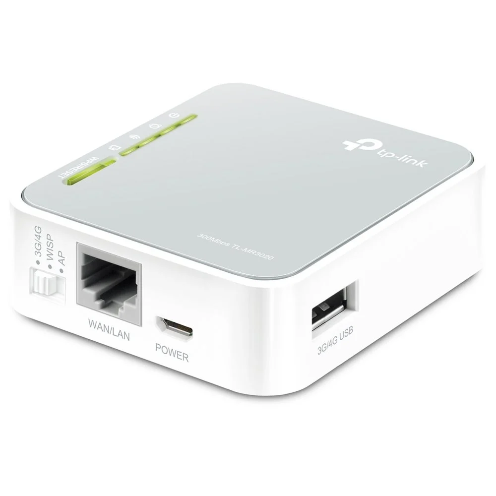 TP-Link TL-MR3020 | 4G/3G Router & Travel Router | WiFi 4 (802.11n) | Single-band (2,4 GHz) | tot 150 Mbit/s - Image 4