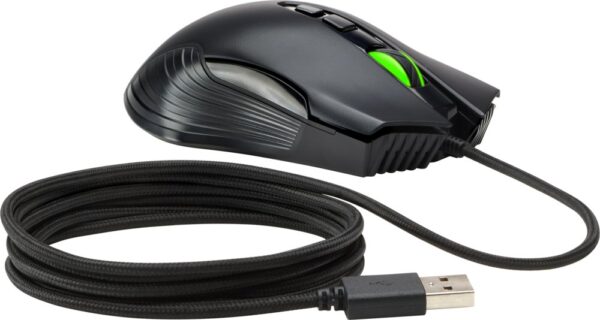 HP X220 | Bedrade Gaming Muis | Links- en Rechtshandig | USB-A | 3600 DPI | Zwart