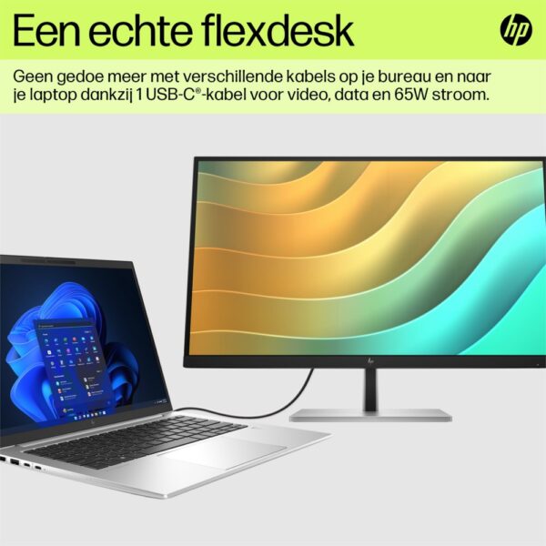 HP E27u G5 27" | 2560 x 1440 75Hz | USB-Hub | Monitor