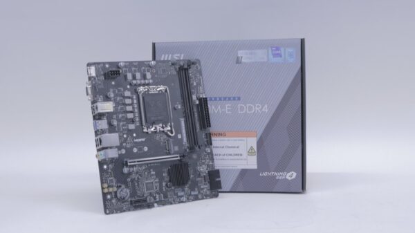 MSI PRO H610M-E | Socket LGA 1700 | Intel H610 | 2xDDR4 | Micro-ATX | Moederbord | 2e Kans