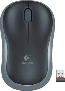 Logitech M185 | Draadloze Muis | Links- en Rechtshandig | RF | 1000 DPI | Zwart/Grijs