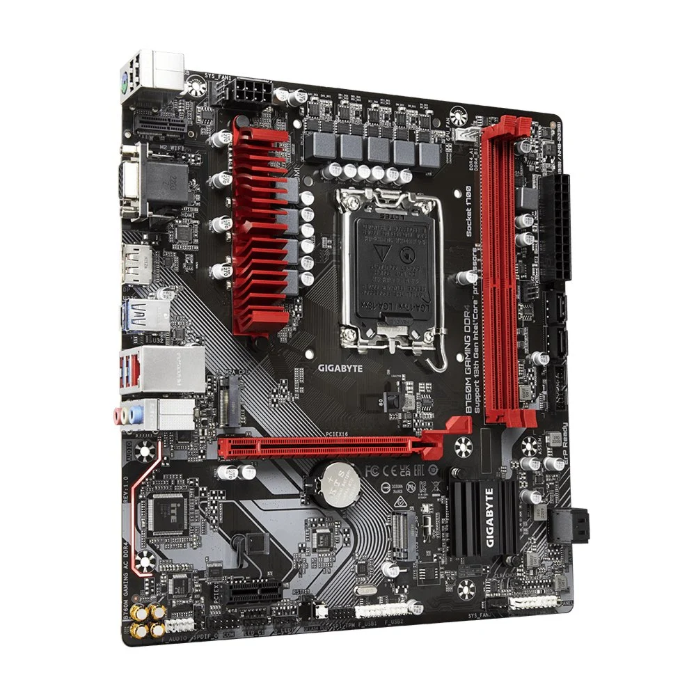 Gigabyte B760M GAMING DDR4 | Socket LGA 1700 | Intel B760 | 4xDDR4 | Micro-ATX | Moederbord - Image 4
