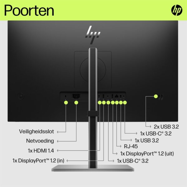 HP E27u G5 27" | 2560 x 1440 75Hz | USB-Hub | Monitor