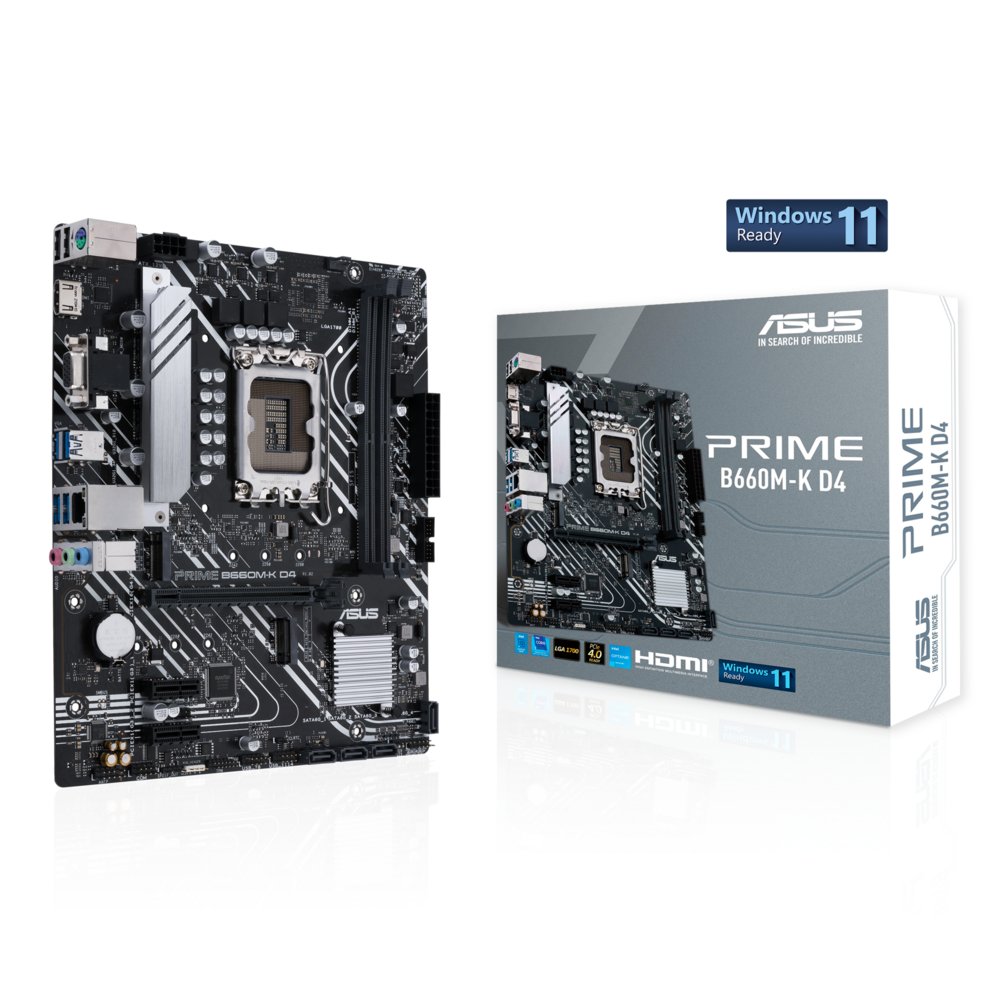 ASUS PRIME B660M-K D4 | Socket LGA 1700 | Intel B660 | 2xDDR4 | ATX | Moederbord - Image 6
