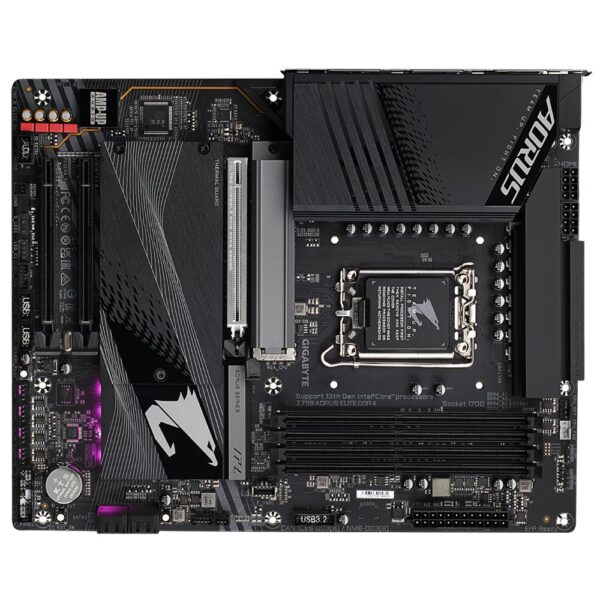 Gigabyte Z790 AORUS ELITE DDR4 | Socket LGA 1700 | Intel Z790 | 4xDDR4 | ATX | Moederbord