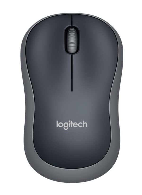 Logitech M185 | Draadloze Muis | Links- en Rechtshandig | RF | 1000 DPI | Zwart/Grijs