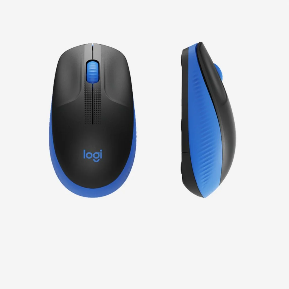 Logitech M190 | Draadloze Muis | Links- en Rechtshandig | RF | 1000 DPI | Zwart/Blauw - Image 6