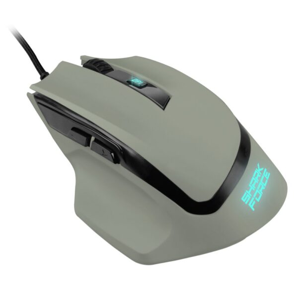 Sharkoon SHARK Force II | Bekabelde Muis | Rechtshandig | USB-A | 4200 DPI | Zwart