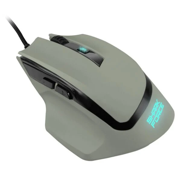 Sharkoon SHARK Force II | Bekabelde Muis | Rechtshandig | USB-A | 4200 DPI | Zwart