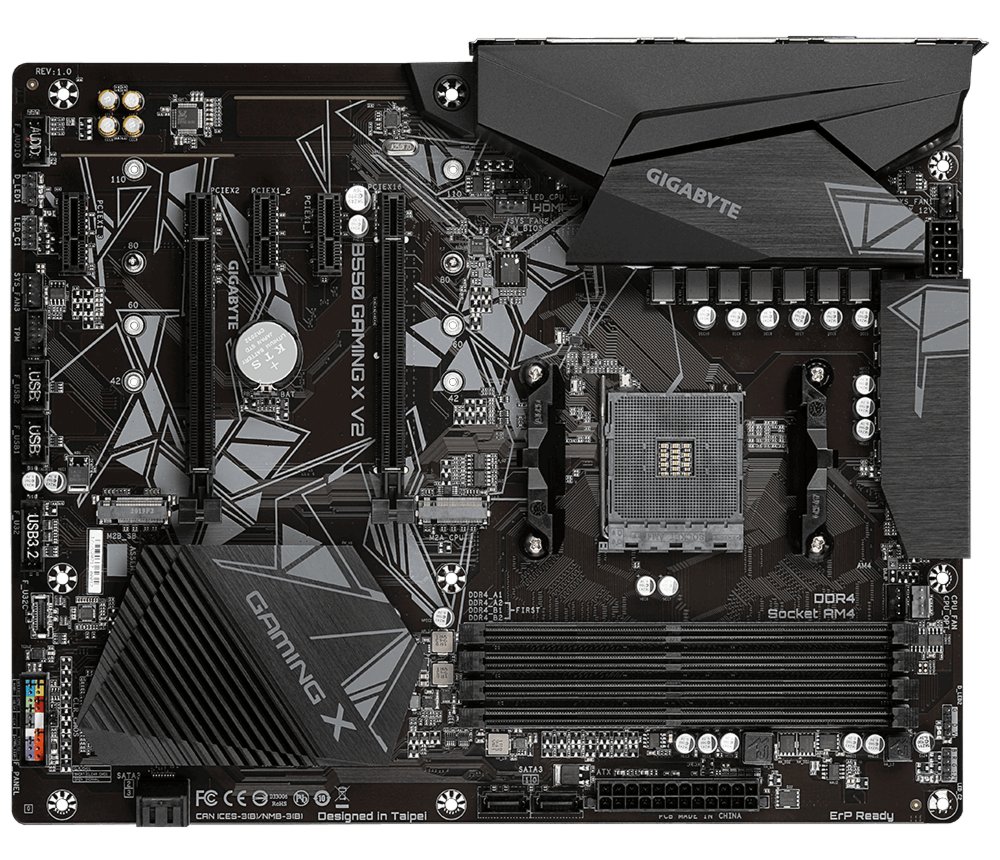 Gigabyte B550 Gaming X V2 | Socket AM4 | AMD B550 | 4xDDR4 | ATX | Moederbord - Image 3