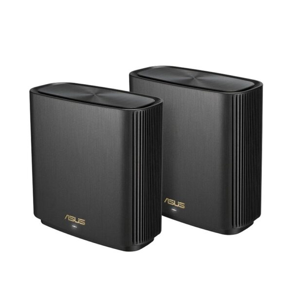 ASUS ZenWiFi AX XT8 (2-pack) | Wifi 6 Mesh Router Systeem | Gigabit Ethernet Tri-band (2.4 GHz / 5 GHz / 5 GHz) | 4808Mbit/s