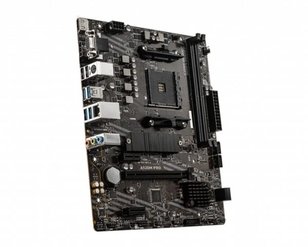 MSI A520M PRO | Socket AM4 | AMD A520 | 2xDDR4 | Micro-ATX | Moederbord