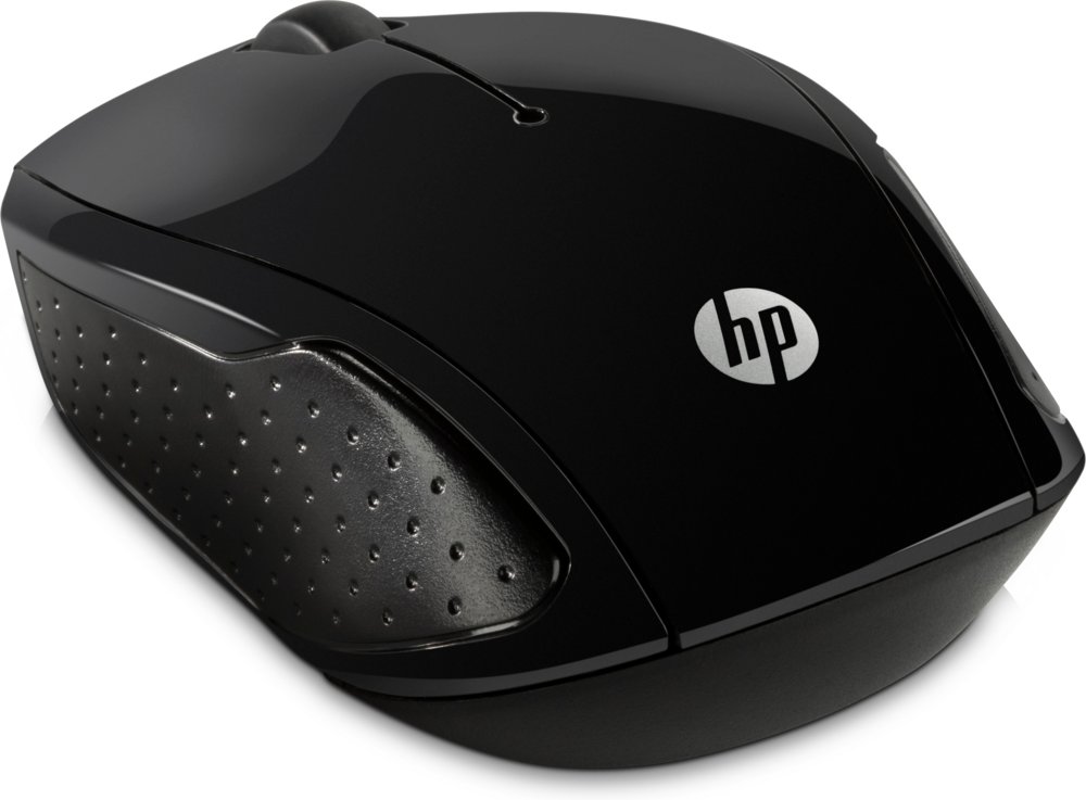 HP 200 | Draadloze Muis | Links- en Rechtshandig | RF | 1000 DPI | Zwart - Image 4