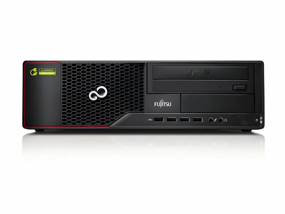 Fujitsu Esprimo E900 | Intel Core i5-2400 | 4GB RAM | 128GB SSD + 500GB HDD | Windows 10 Professional | Refurbished Silver