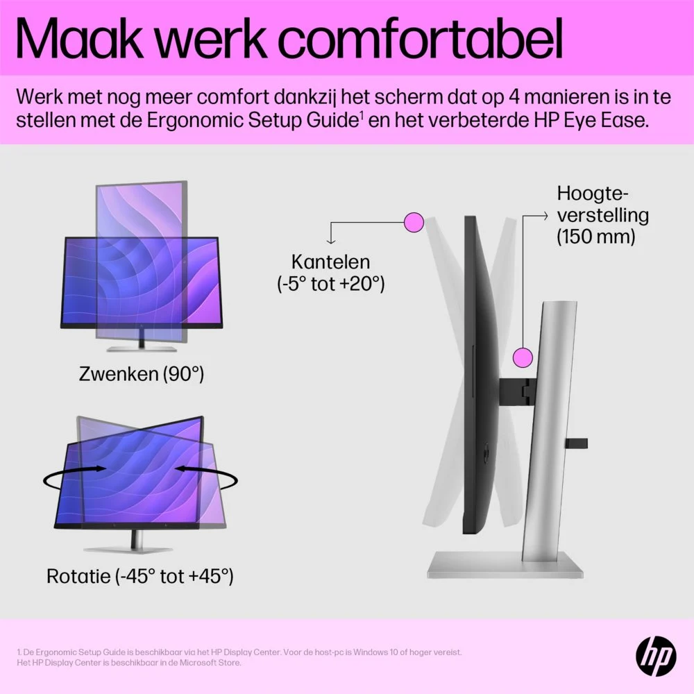 HP E27Q G5 27" | 2560x1440 IPS | 75Hz | Monitor - Image 8
