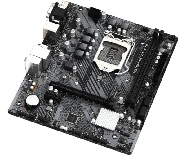 Asrock H510M-HDV/M.2 SE | Socket LGA 1200 | Intel H470 | 2xDDR4 | Micro-ATX | Moederbord