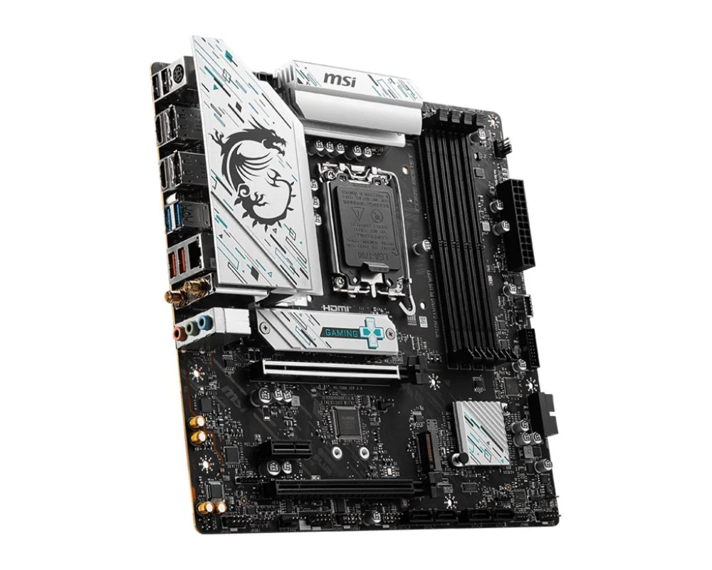 MSI B760M GAMING PLUS WIFI | Socket LGA 1700 | Intel B760 | 4xDDR5 | Micro-ATX | Moederbord - Image 4