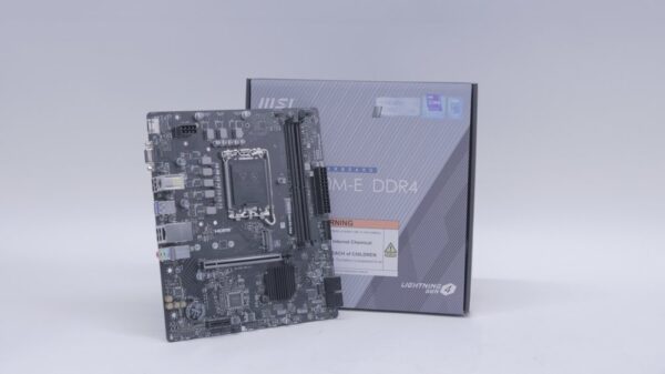 MSI PRO H610M-E | Socket LGA 1700 | Intel H610 | 2xDDR4 | Micro-ATX | Moederbord | 2e Kans