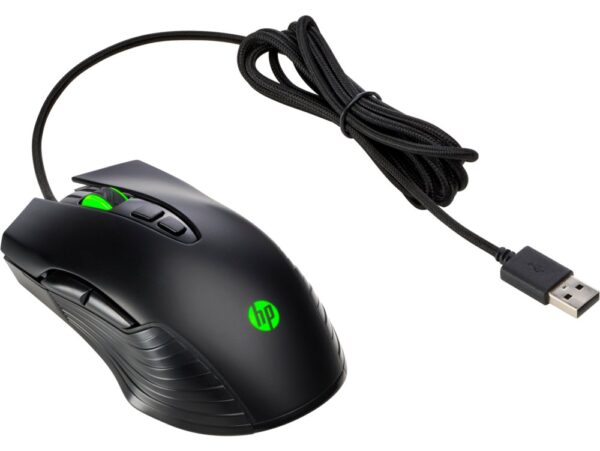 HP X220 | Bedrade Gaming Muis | Links- en Rechtshandig | USB-A | 3600 DPI | Zwart