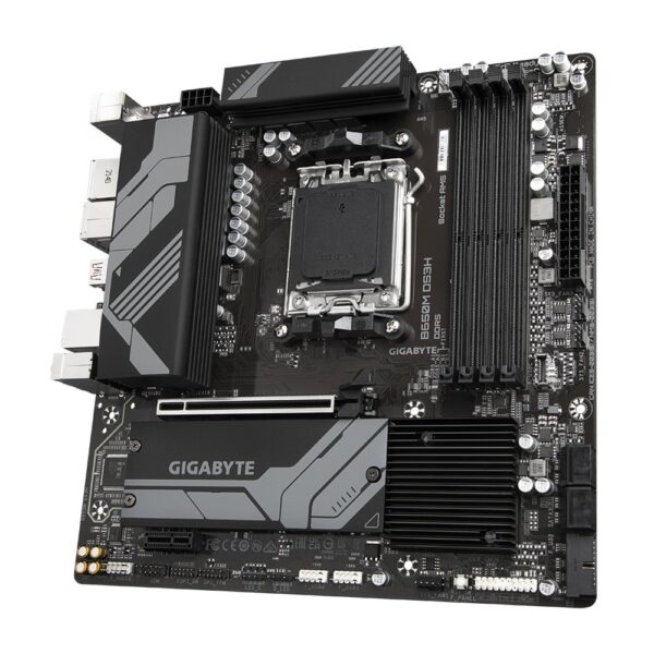 Gigabyte B650M DS3H | Socket AM5 | AMD B650 | 4xDDR5 | Micro-ATX | Moederbord