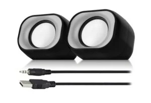 Eminent EM3513 | 2.0 Luidsprekerset | Compact Stereo Geluid | 34W RMS