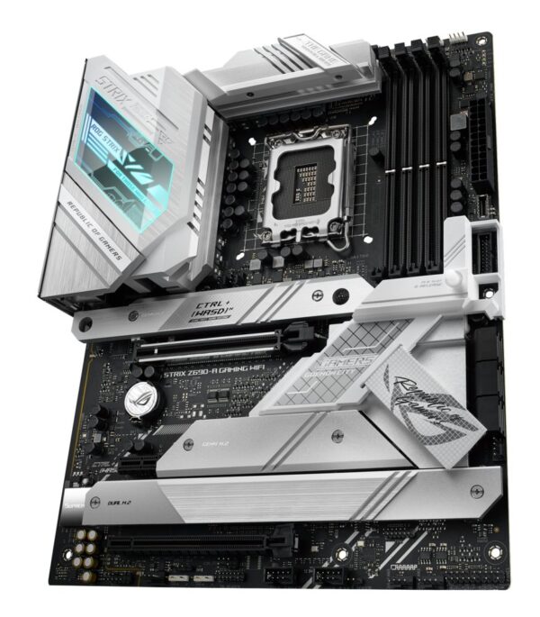 ASUS ROG STRIX Z690-A | Socket LGA 1700 | Intel Z690 | 4xDDR5 | ATX | Moederbord