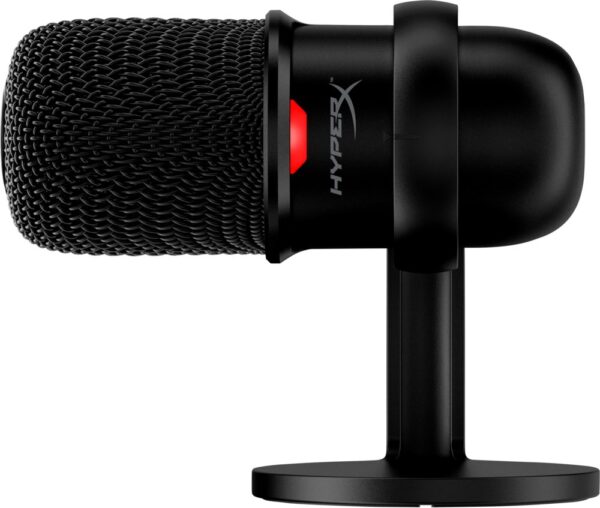 HyperX SoloCast | USB Condensator Gaming Microfoon | 24-bit/96kHz | Tap-to-Mute | Cardioïde | Zwart