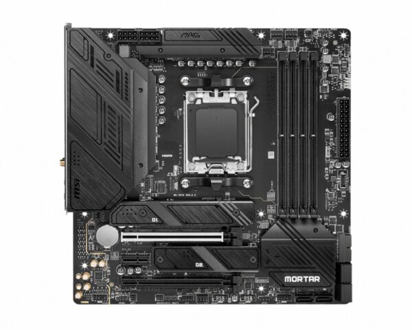 MSI MAG B650M Mortar WIFI | Socket AM5 | AMD B650 | 4xDDR5 | Micro-ATX | Moederbord