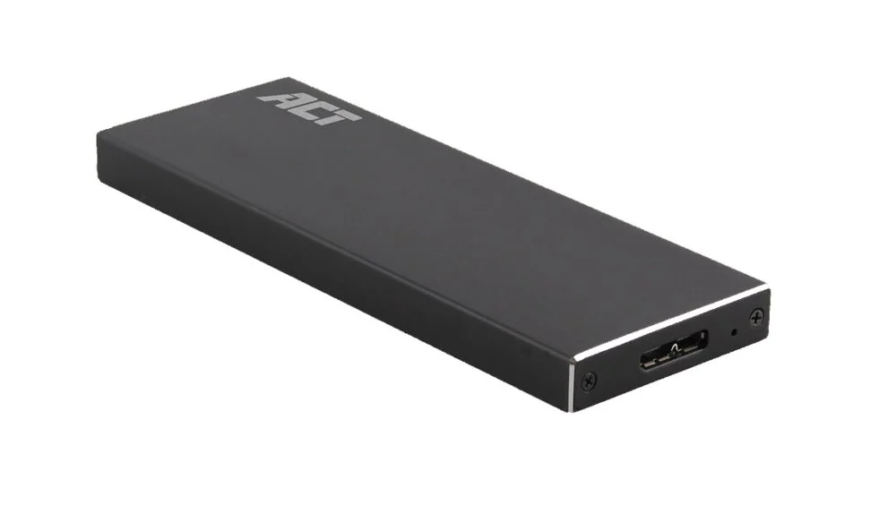 ACT AC1600 | USB 3.2 Gen1 M.2 SATA SSD Behuizing | Aluminium | 5 Gbps