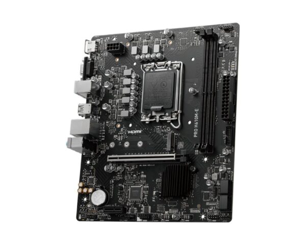 MSI PRO H610M-E | Socket LGA 1700 | Intel H610 | 2xDDR5 | Micro-ATX | Moederbord