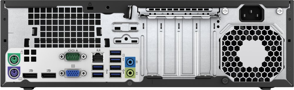 HP EliteDesk 800 G2 SFF | Intel Core i7-6700 | 8GB RAM | 256GB SSD | Windows 10 Professional | Refurbished Silver - Image 3