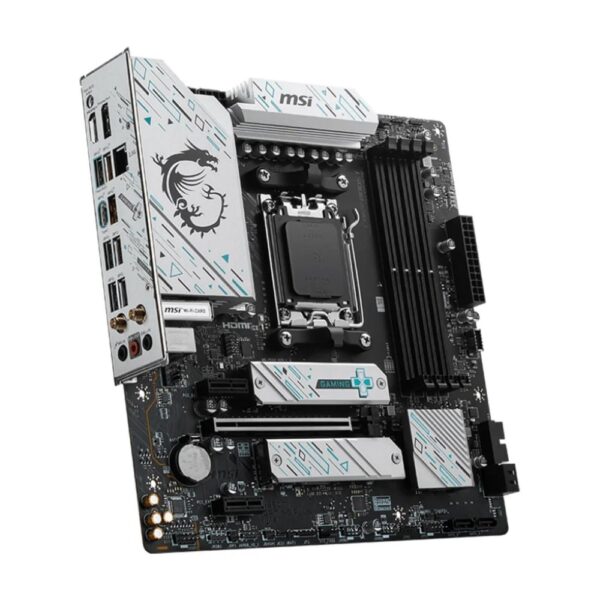 MSI B650M GAMING PLUS WIFI | Socket AM5 | AMD B650 | 4xDDR5 | Micro-ATX | Moederbord