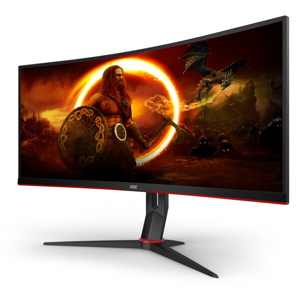 AOC G2 CU34G2X/BK 34" | 3440x1440 VA | 144Hz | Curved Gaming Monitor - Image 5