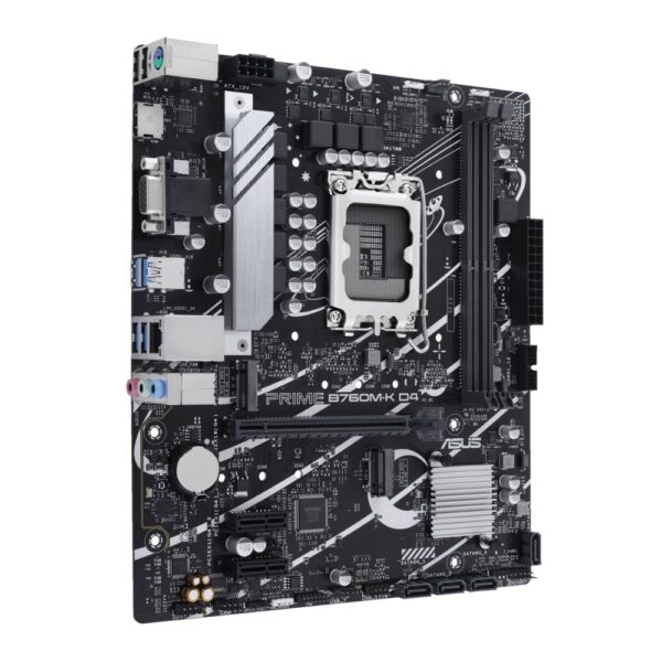 ASUS PRIME B760M-K D4 | Socket LGA 1700 | Intel B760 | 2xDDR4 | Micro-ATX | Moederbord