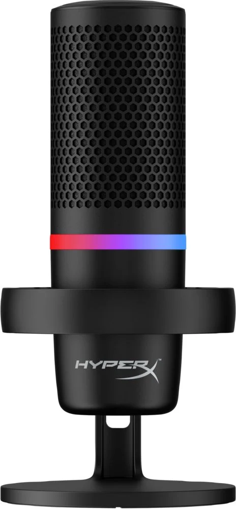 HyperX DuoCast | USB-microfoon | RGB-verlichting | Voor pc en console | Zwart