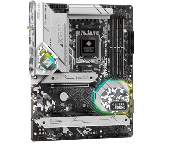 Asrock B650E Steel Legend WiFi | Socket AM5 | AMD B650 | 4xDDR5 | ATX | Moederbord