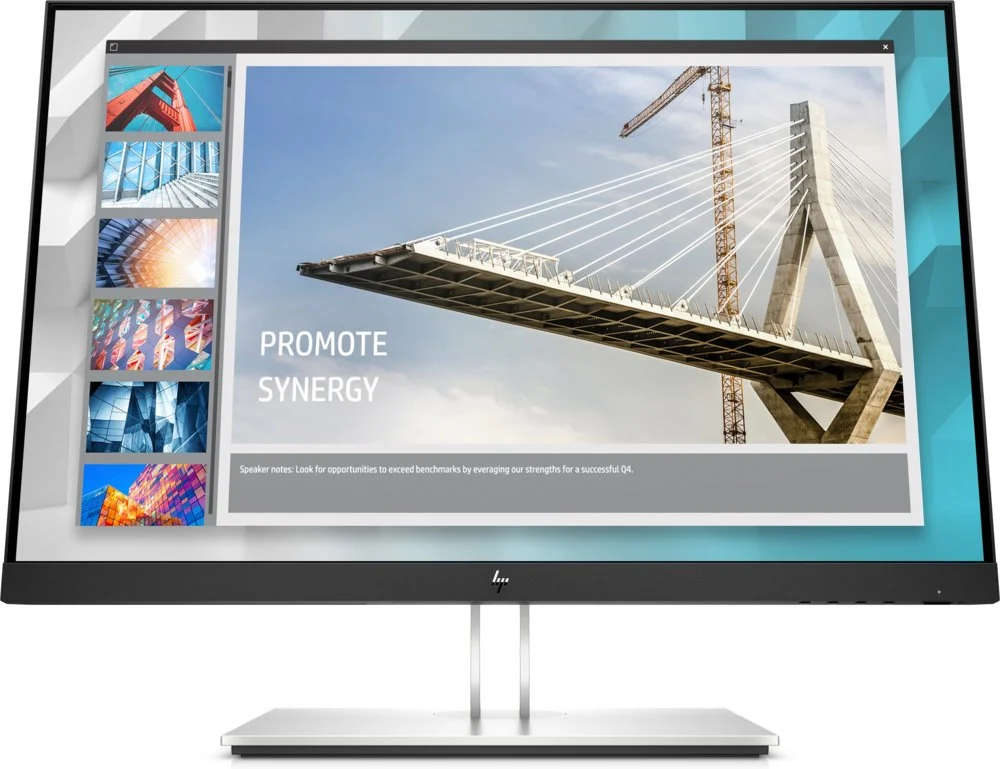 HP E24i G4 24" | 1920x1200 WUXGA IPS | 60Hz | 5ms | 99% sRGB | USB Hub | Ergonomisch Verstelbaar | Monitor