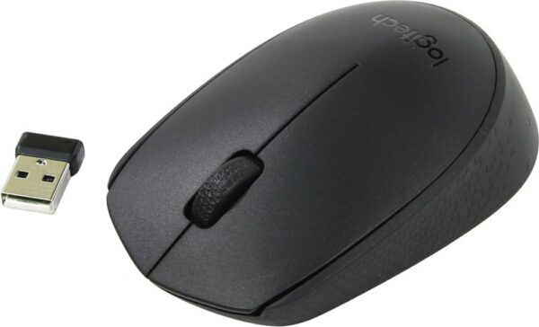 Logitech B170 | Draadloze Muis | Links- en Rechtshandig | RF | 1000 DPI | Zwart
