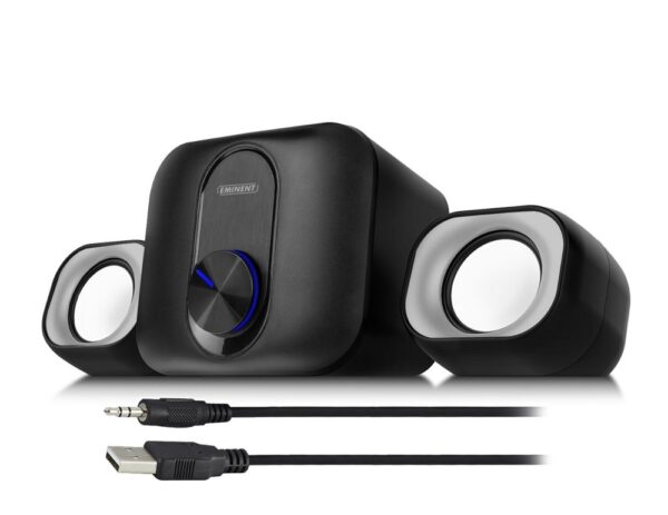 Eminent EM3515 | 2.1 Luidsprekerset | Heldere Geluidskwaliteit | 40W RMS