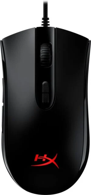 HyperX Pulsefire Core | Bekabelde Gaming Muis | Rechtshandig | USB-A | 6200 DPI | Zwart
