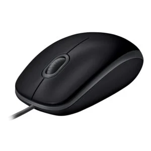 Logitech B110 Silent | Bekabelde Muis | Links- en Rechtshandig | USB-A | 1000 DPI | Zwart