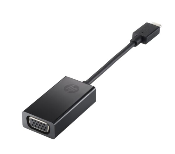 HP N9K76AA | USB-C naar VGA Adapter | 1080p Ondersteuning | Plug & Play | Zilver