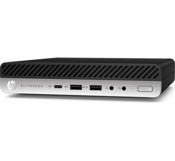 HP EliteDesk 800 G4 Mini | Intel Core i5-8500 | 256GB | 8GB | 2x DisplayPort | W11 Professional | Refurbished Silver