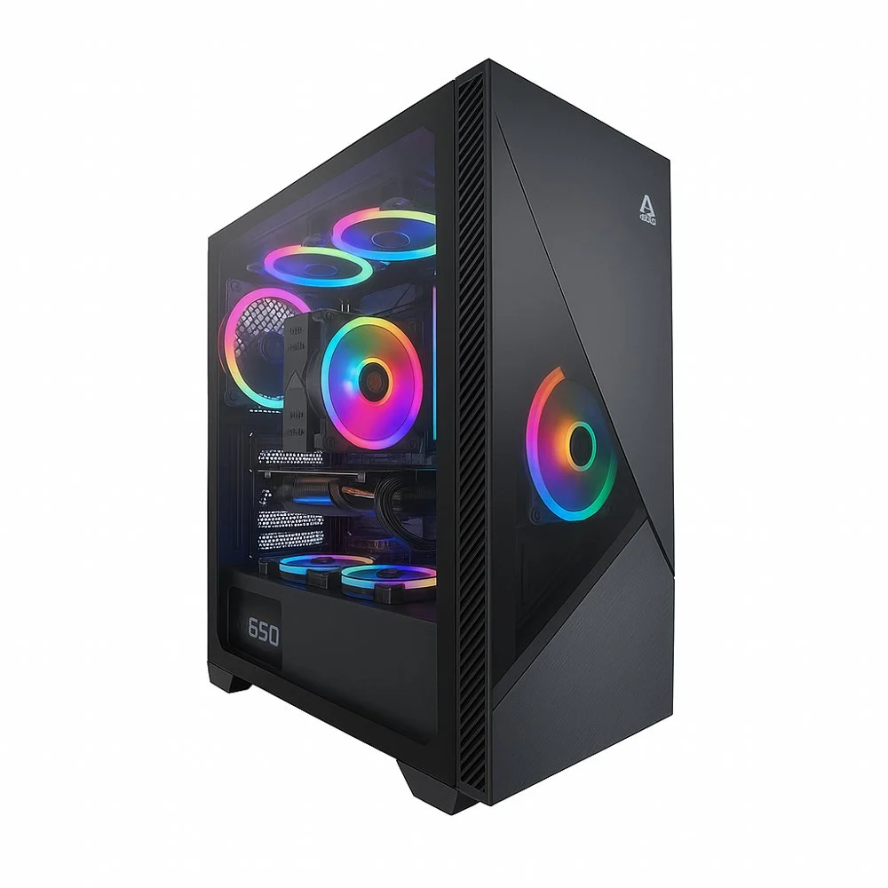 AKTIE Performance RGB Desktop | Intel Core i5-14400F | GeForce RTX 4060 8GB VRAM | 32GB RAM | 1TB SSD | Windows 11 Professional | Midi-Tower Behuizing