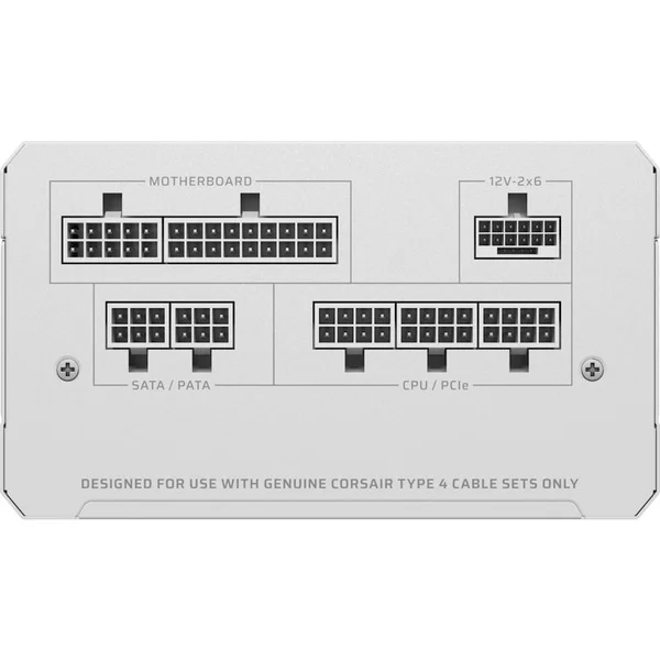 Corsair RM850e (2025) White modulaire 850 watt voeding - Image 3