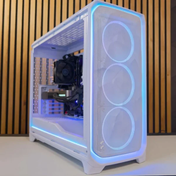 Fractal Design Meshify 3 RGB TG Clear Tint White midi tower