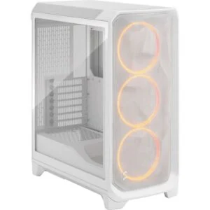 Fractal Design Meshify 3 RGB TG Clear Tint White midi tower