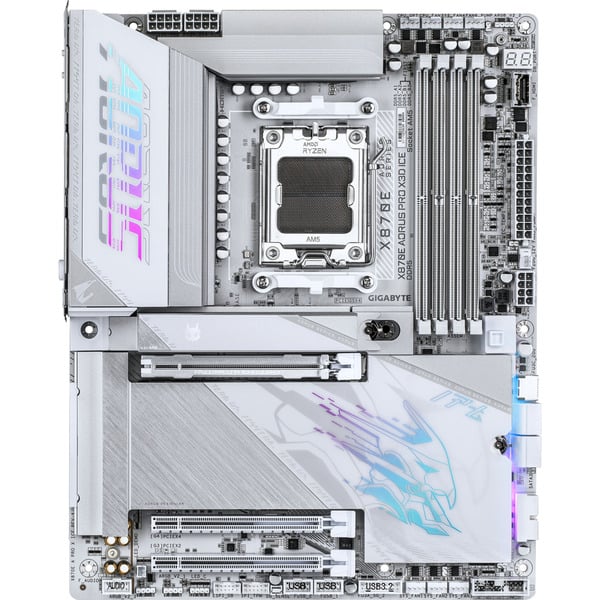 GIGABYTE X870E AORUS PRO ICE socket AM5 moederbord