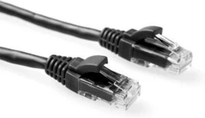 ACT netwerkkabel | Cat6 | U/UTP (UTP) | 1,5 m | Zwart