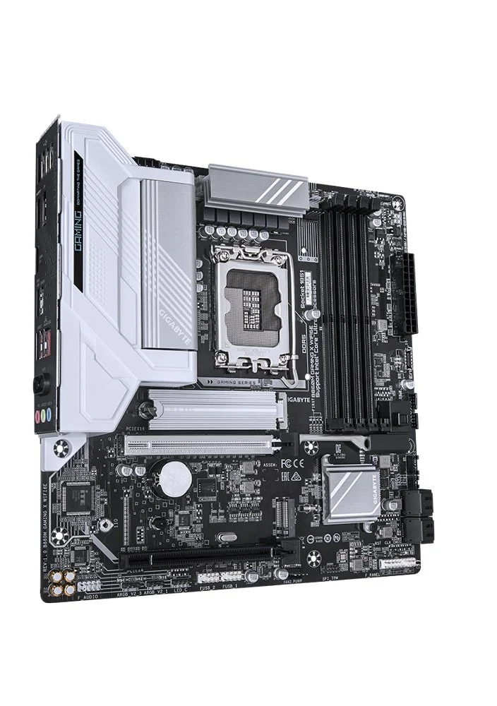 Gigabyte B860M GAMING X WIFI6E | Socket LGA 1851 (V1) | Intel B860 | 4xDDR5 | Micro ATX | Moederbord - Image 3